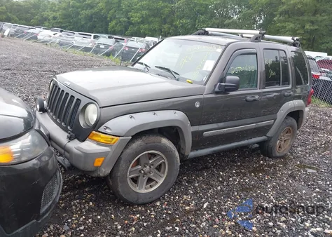 2005 Jeep Liberty Renegade из США, поврежденный, VIN 1J8GL38KX5W592212